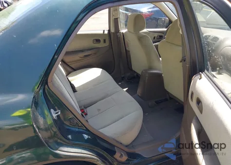 1999 Mazda Protege Dx/Lx from USA, damaged, VIN JM1BJ222XX0138557